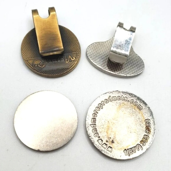 ποΈFREE ADD-ON TO BUNDLEβLot of 2 Golf Markers Magnetic Holders - Picture 5 of 7